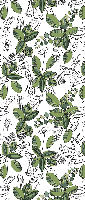 Stor geam interior plante