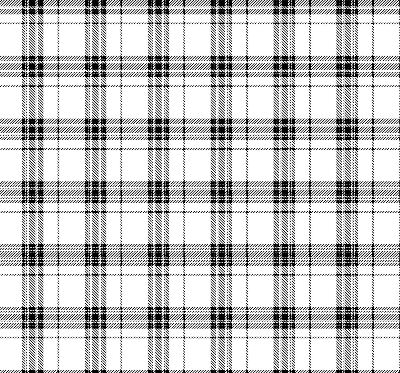 Stor pentru geam în model tartan gri