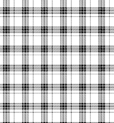 Stor pentru geam în model tartan gri