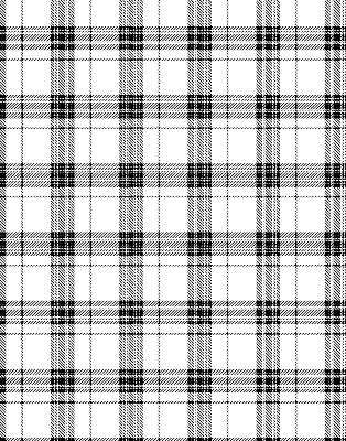 Stor pentru geam în model tartan gri