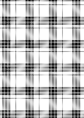 Stor pentru geam în model tartan gri