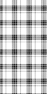 Stor pentru geam în model tartan gri