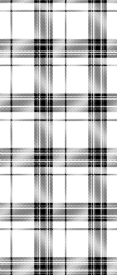 Stor pentru geam în model tartan gri
