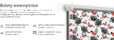 Stor geam interior păsări Bullfinch