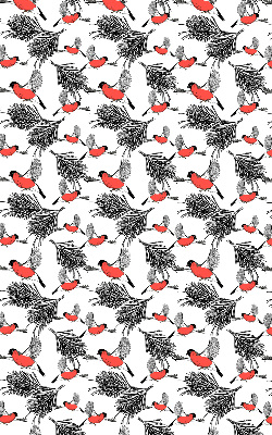 Stor geam interior păsări Bullfinch