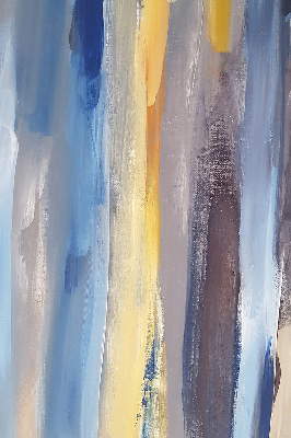 Stor geam interior pictat