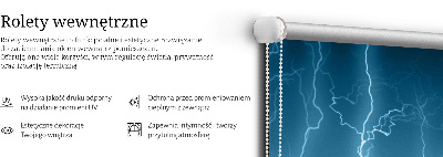 Stor pentru geam Fulger