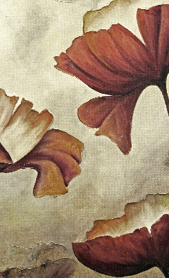 Stor geam interior flori