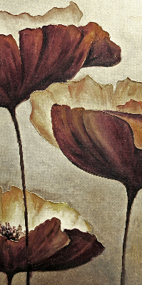 Stor geam interior flori