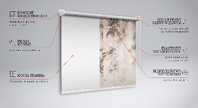 Frunze pentru geam interior mare