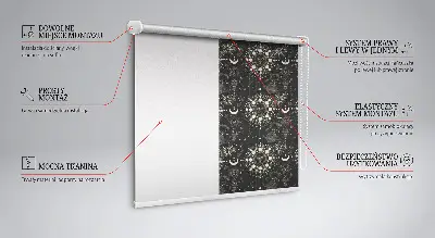 Jaluzele tip roletă cosmos