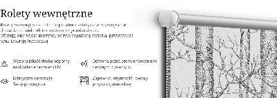 Jaluzele tip roletă trunchiuri