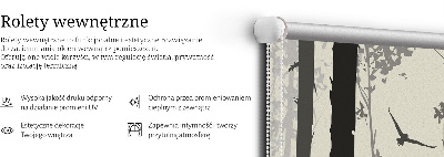Copaci pentru geam interior mare
