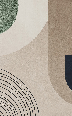 Stor pentru geam cu design abstracție