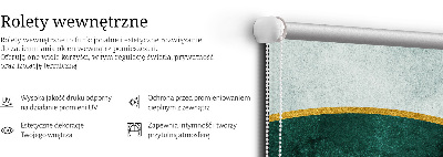 Stor geam interior în formă de semicerc, pentru interior