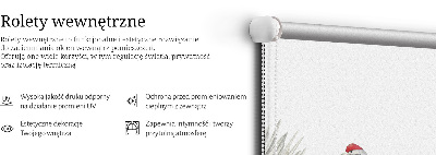 Stor pentru geam cu motiv Cocorii în crini