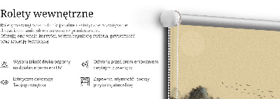 Jaluzele tip roleta cu model Munți