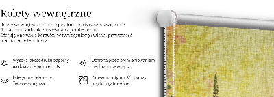 Jaluzele tip roletă plante