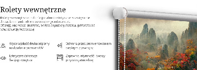 Jaluzele tip roletă cu vedere de sus