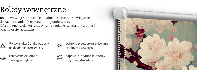 Floare de cireș pentru geam interior