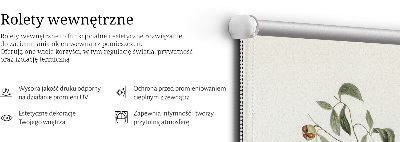 Stor geam interior Păsări pe un copac