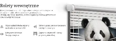 Stor pentru geam panda