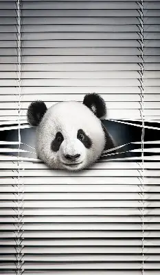Stor pentru geam panda