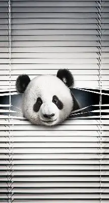Stor pentru geam panda