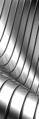 Roleta blackout cu model abstracție metalică