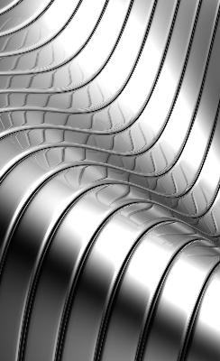 Roleta blackout cu model abstracție metalică