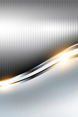 Perdea roleta din oțel cu model abstract