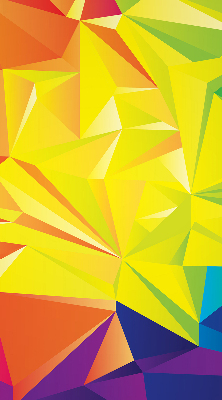 Roletă blackout model origami colorat