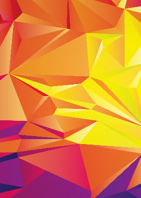 Roletă blackout model origami colorat