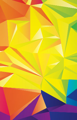 Roletă blackout model origami colorat