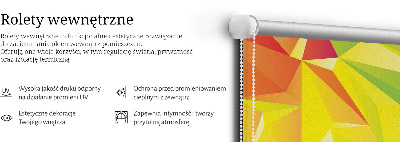Roletă blackout model origami colorat