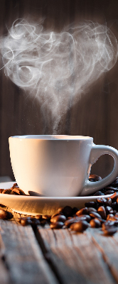 Roleta blackout o ceașcă de cafea