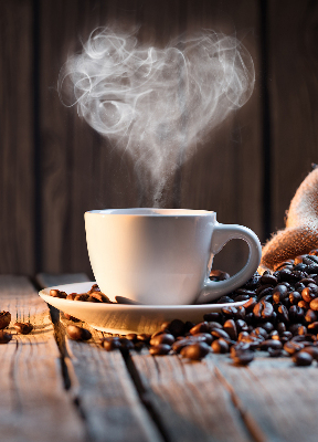 Roleta blackout o ceașcă de cafea