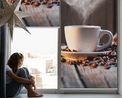 Roleta blackout o ceașcă de cafea