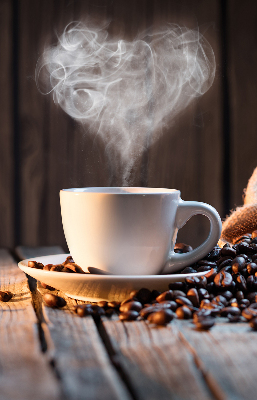 Roleta blackout o ceașcă de cafea