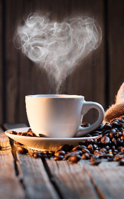 Roleta blackout o ceașcă de cafea