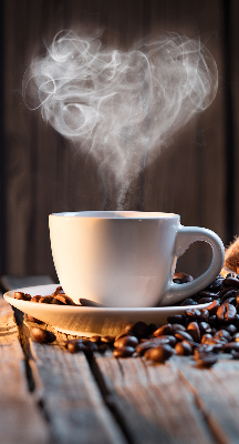 Roleta blackout o ceașcă de cafea