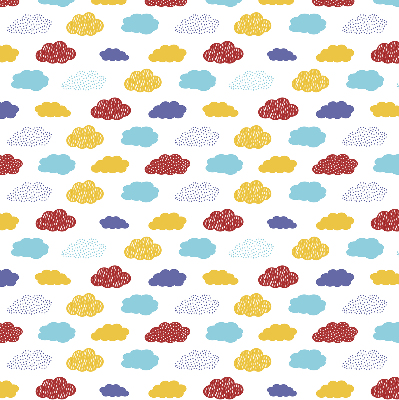 Roletă opacă nori colorați