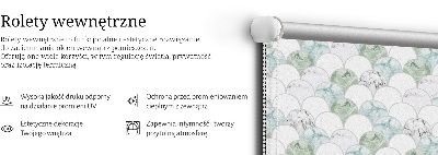 Roletă opacă semicerc