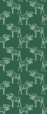 Perdea roleta verde