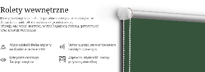 Roleta blackout verde