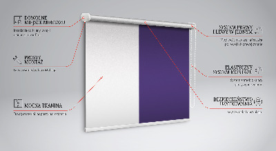 Perdea roleta violet