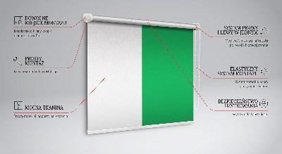Perdea roleta verde