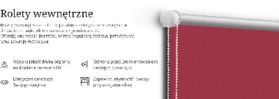 Perdea roleta claret