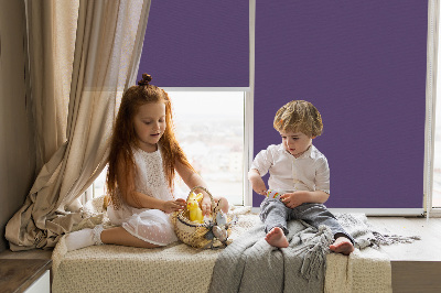 Roleta opacă de culoare violet