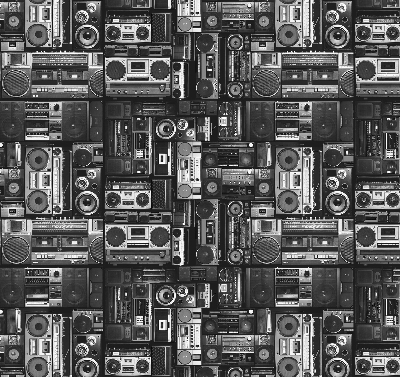 Roletă blackout pentru difuzoare radio